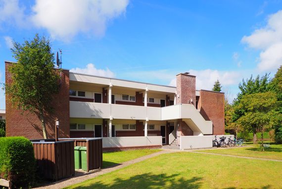 Frontansicht des Hauses