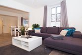 Sitzecke im Wohnzimmer