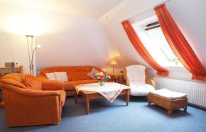 Gemütliche Sitzecke im Wohnzimmer